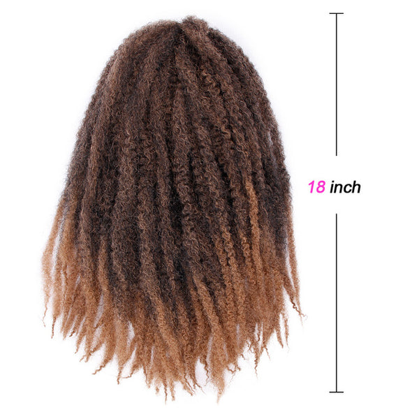 Soft Afro Kinky Natural Soft Marley Braiding Extension