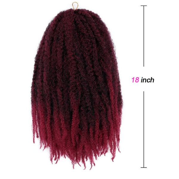 Soft Afro Kinky Natural Soft Marley Braiding Extension