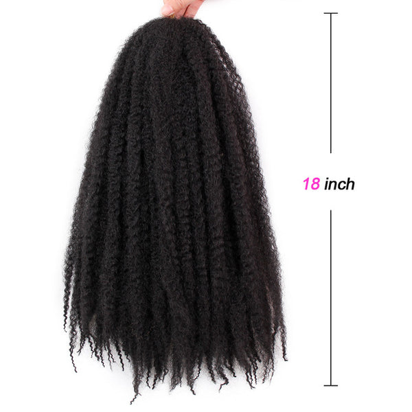 Soft Afro Kinky Natural Soft Marley Braiding Extension