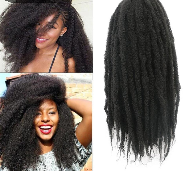 Marley Braid Ombre Braiding Hair Extensions Soft Afro