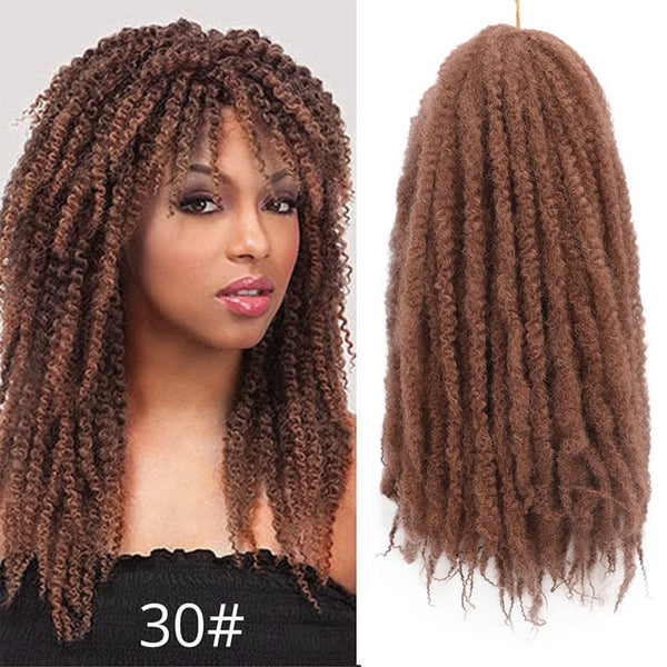 Marley Braid Ombre Braiding Hair Extensions Soft Afro