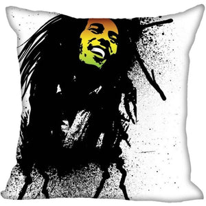 Custom Bob Marley Square Pillowcase