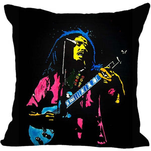 Custom Bob Marley Square Pillowcase