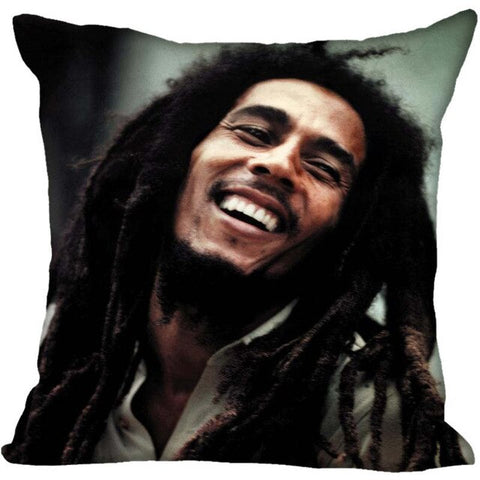 Custom Bob Marley Square Pillowcase