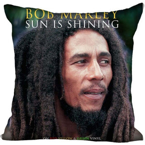 Custom Bob Marley Square Pillowcase