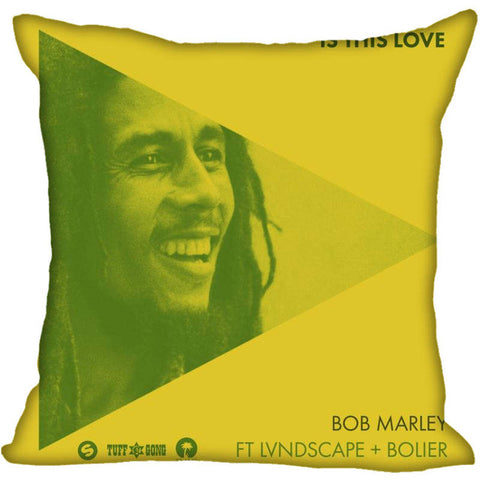 Custom Bob Marley Square Pillowcase