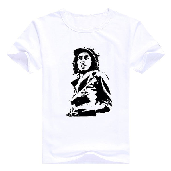 Vogue Men Music Style T Shirt Bob Marley