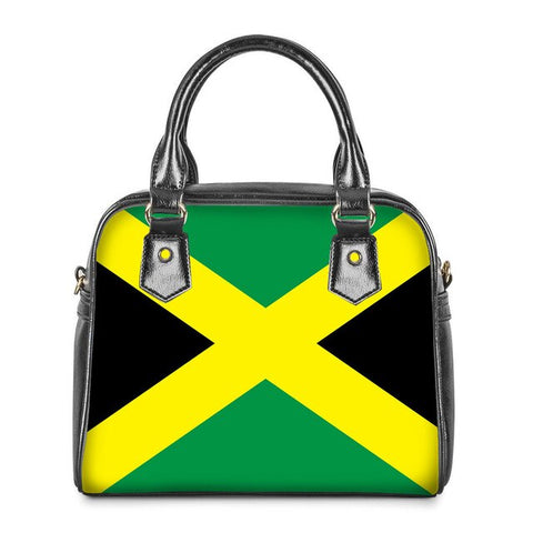 Vintage Jamaica Flag Print Crossbody Bag for Women