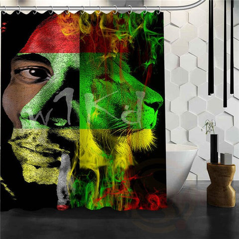 Bob Marley Shower Curtain Personalized Custom