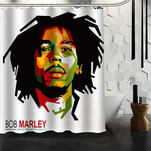 Bob Marley Shower Curtain Personalized Custom