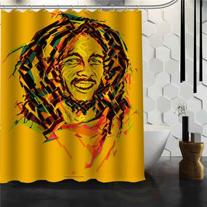 Bob Marley Shower Curtain Personalized Custom