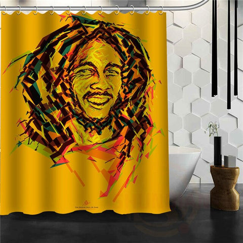 Bob Marley Shower Curtain Personalized Custom