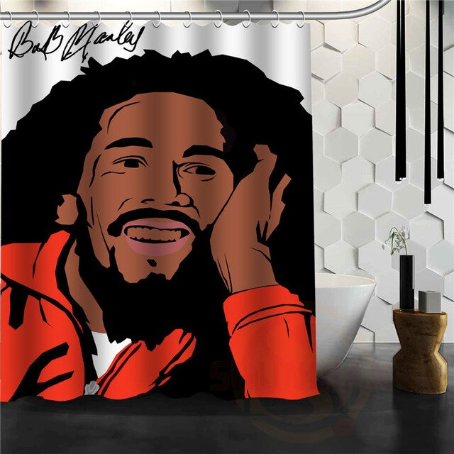 Bob Marley Shower Curtain Personalized Custom