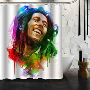 Bob Marley Shower Curtain Personalized Custom