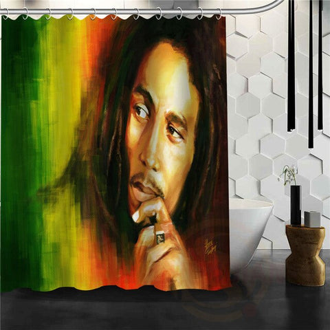 Bob Marley Shower Curtain Personalized Custom