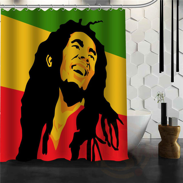 Bob Marley Shower Curtain Personalized Custom