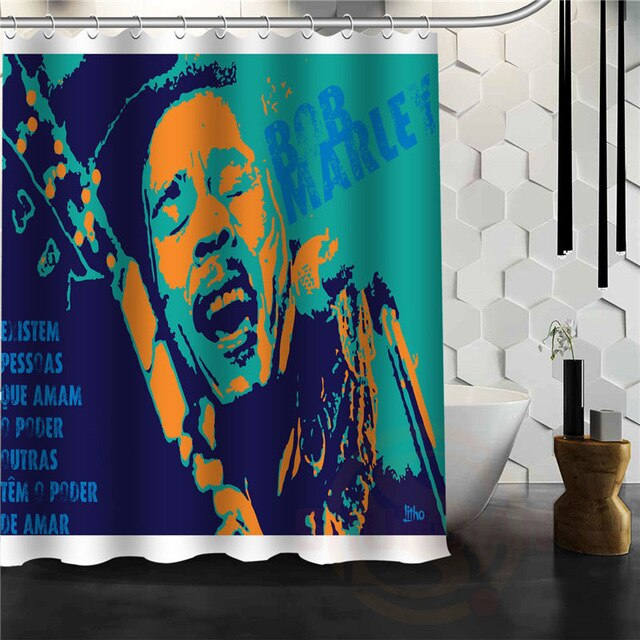 Bob Marley Shower Curtain Personalized Custom