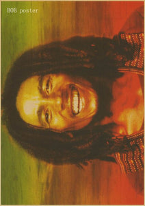 Retro Poster Bob Marley/Jamaican