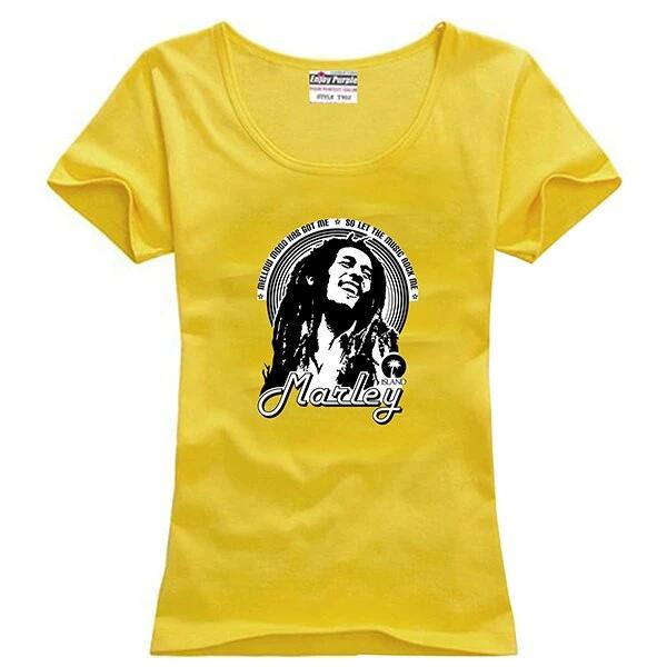 Reggae Jamaican Bob Marley T-shirt