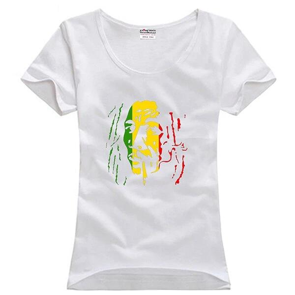 Bob Marley Smoking Cigarette T-shirt