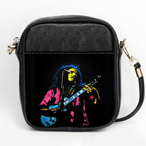 Custom Bob Marley Shoulder Bags Leather