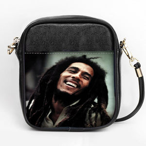 Custom Bob Marley Shoulder Bags Leather