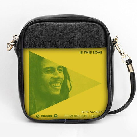 Custom Bob Marley Shoulder Bags Leather